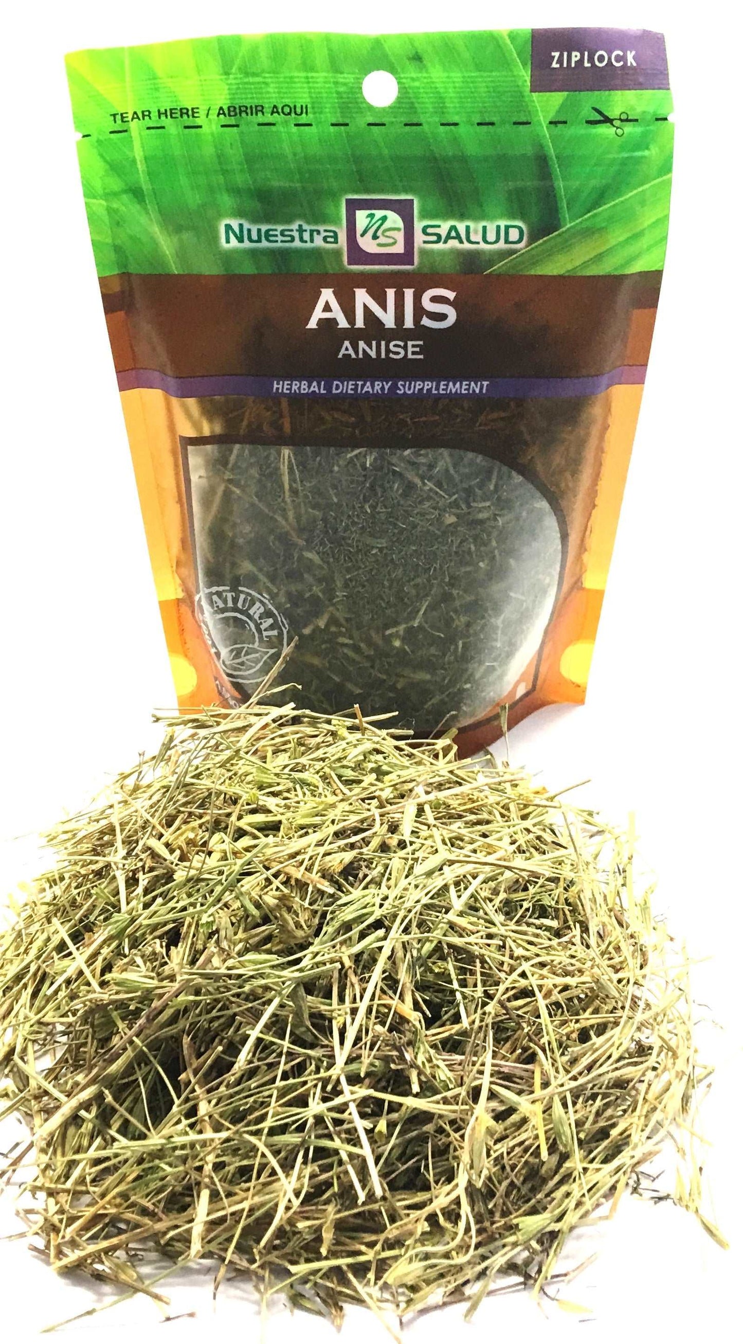  Anise Loose Herbal Infusion Tea Anis Value Pack (90g) by Nuestra Salud sold by NS Herbs Co.