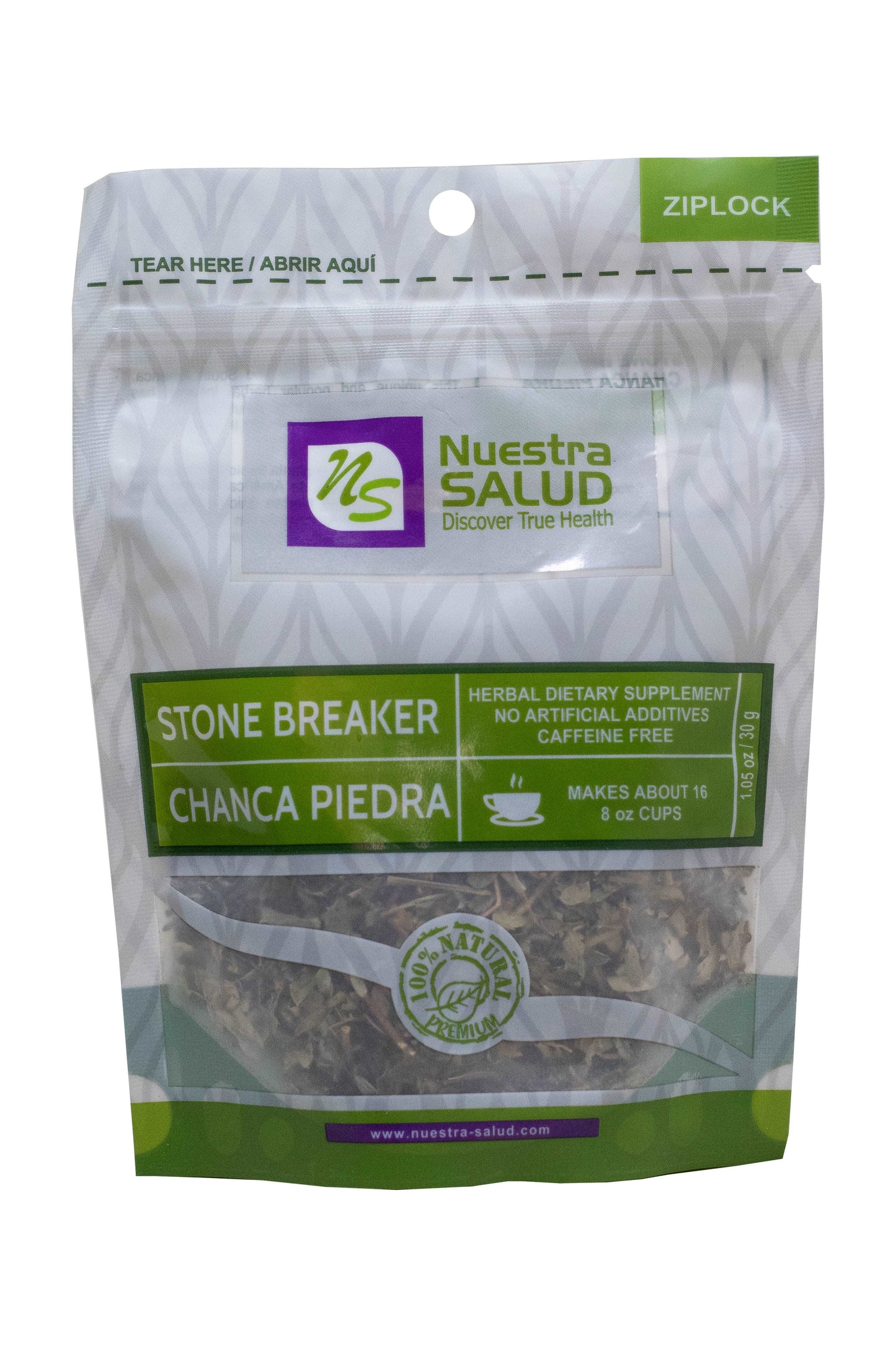  Chanca Piedra Stonebreaker Herb Tea Value Pack (120g) by Nuestra Salud sold by NS Herbs Co.