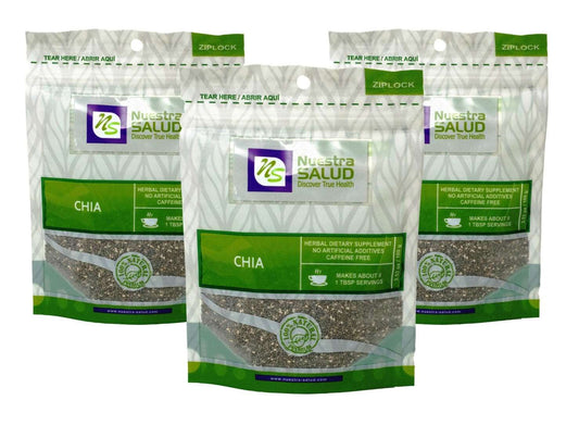 Chia seed Herbal Infusion Value Pack (300g) by Nuestra Salud sold by NS Herbs Co.