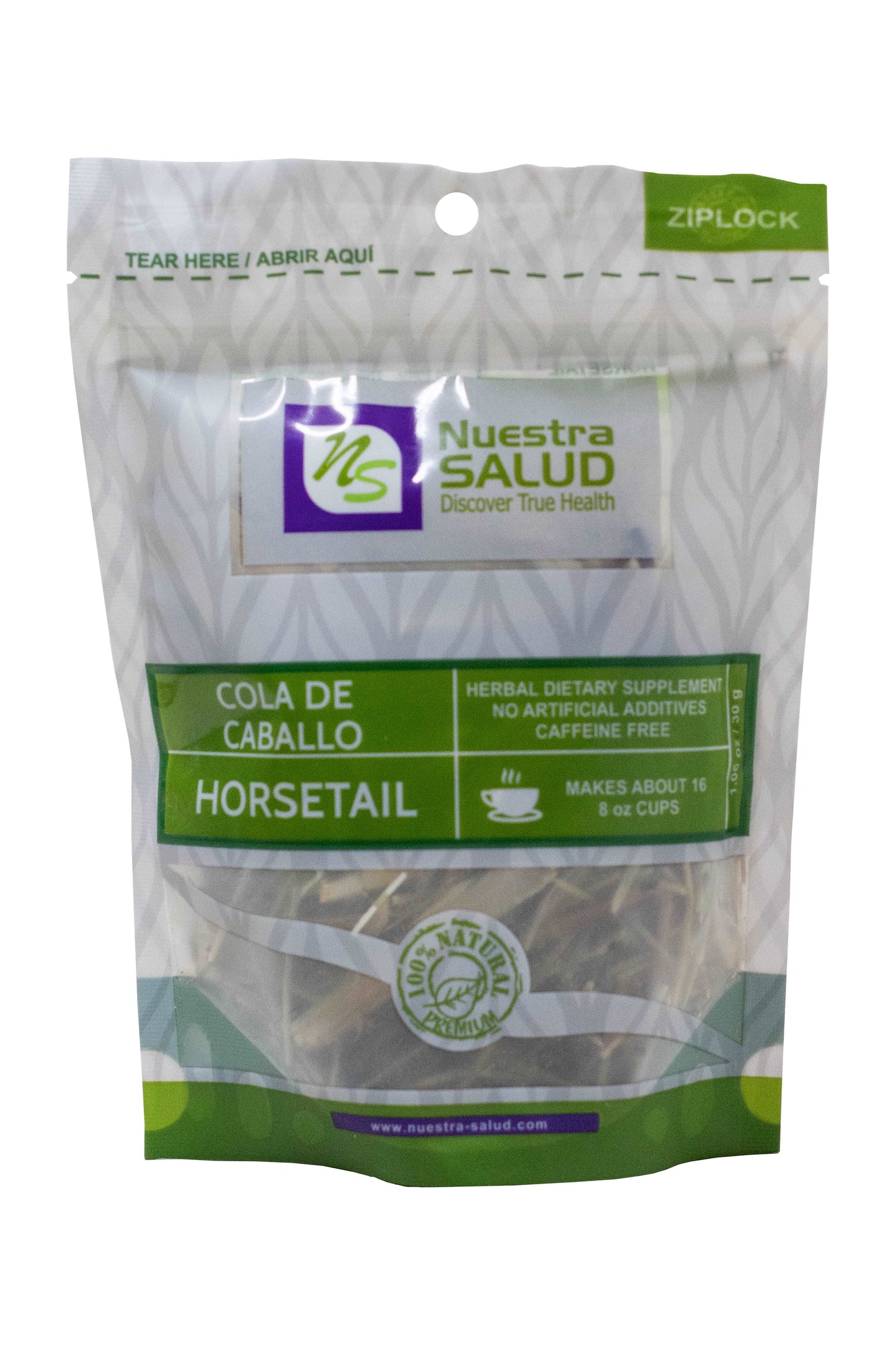 Cola De Caballo Horsetail Herbal Tea (30g) 1.05oz by Nuestra Salud sold by NS Herbs Co.