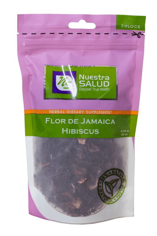  Hibiscus Loose Leaf Premium Herb Tea Flor De Jamaica  (86g) by Nuestra Salud sold by NS Herbs Co.