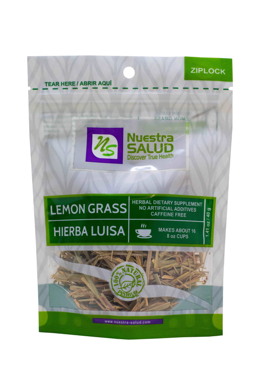  Hierba Luisa Lemongrass Loose Herbal Tea (40g) by Nuestra Salud sold by NS Herbs Co.