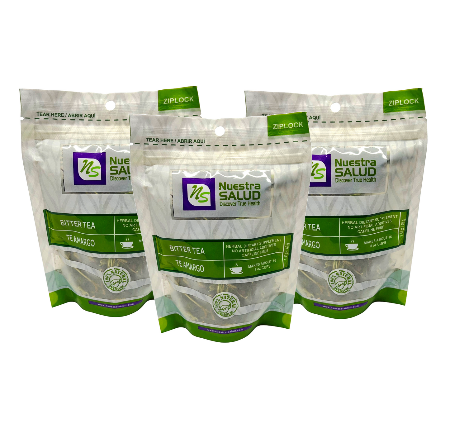 Bitter Tea Herbal Infusion Te Amargo Value Pack (120g) HQ Herb