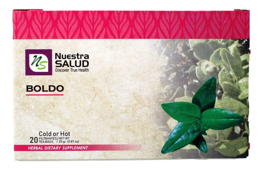 Boldo Herbal Tea Leaves - 20 Tea Bags | Soothing & Refreshing