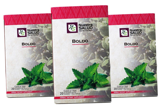 Boldo Tea Herbal Tea (60 tea bags) Nuestra Salud