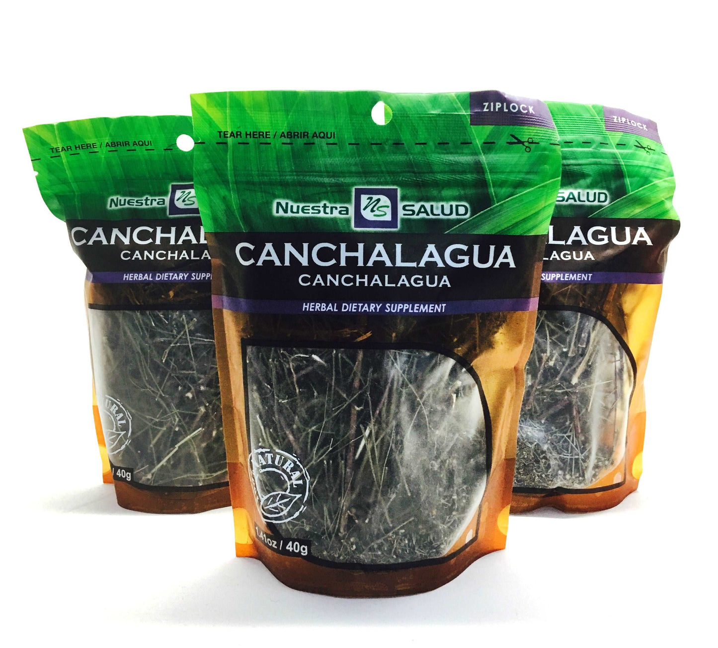 Canchalagua Loose Herbal Infusion Tea Value pack (120g) by Nuestra Salud sold by NS Herbs Co.