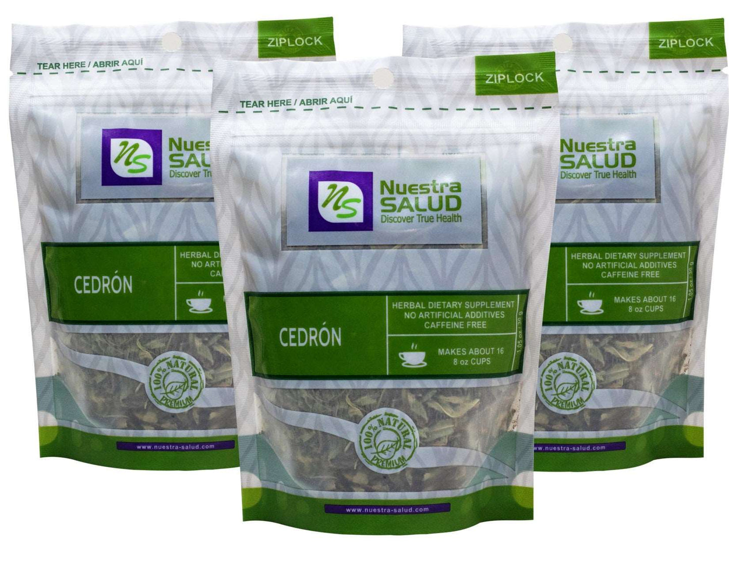 Cedron Loose Herbal Infusion Tea Value Pack (90g) by Nuestra Salud sold by NS Herbs Co.