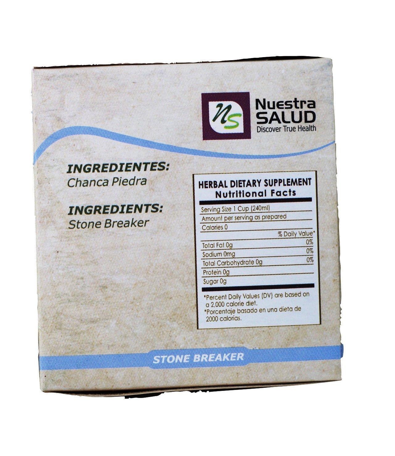 Chanca Piedra Tea Stonebreaker Herbal Tea (60 tea bags) Kidney Health Nuestra Salud