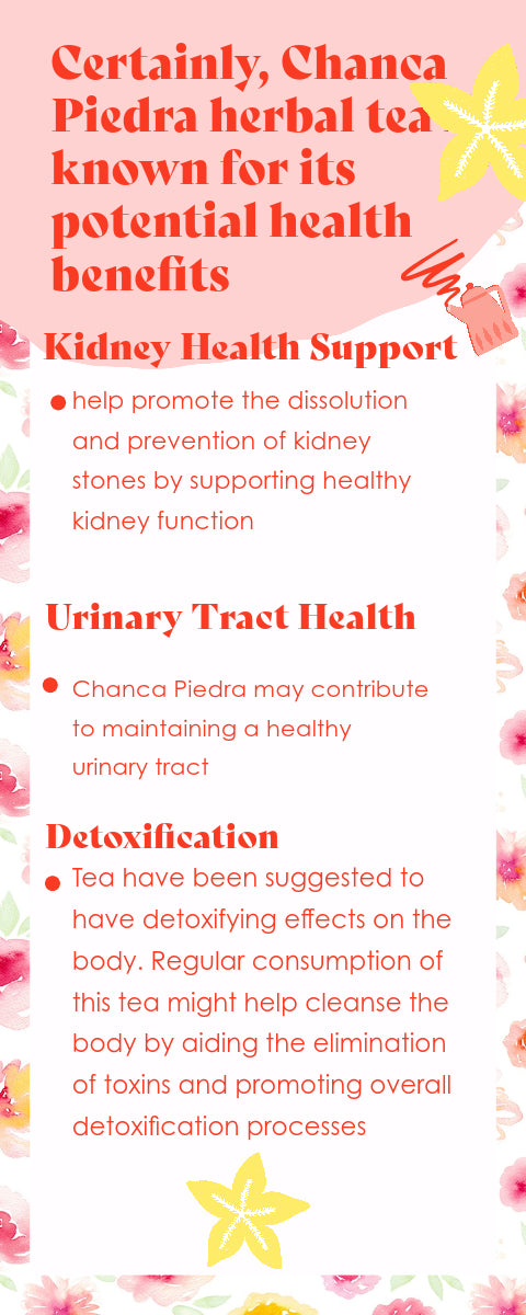 Chanca Piedra Tea Stonebreaker Herbal Infusion Tea (120g) Kidney Stones Tea Crusher HQ Herb Nuestra Salud