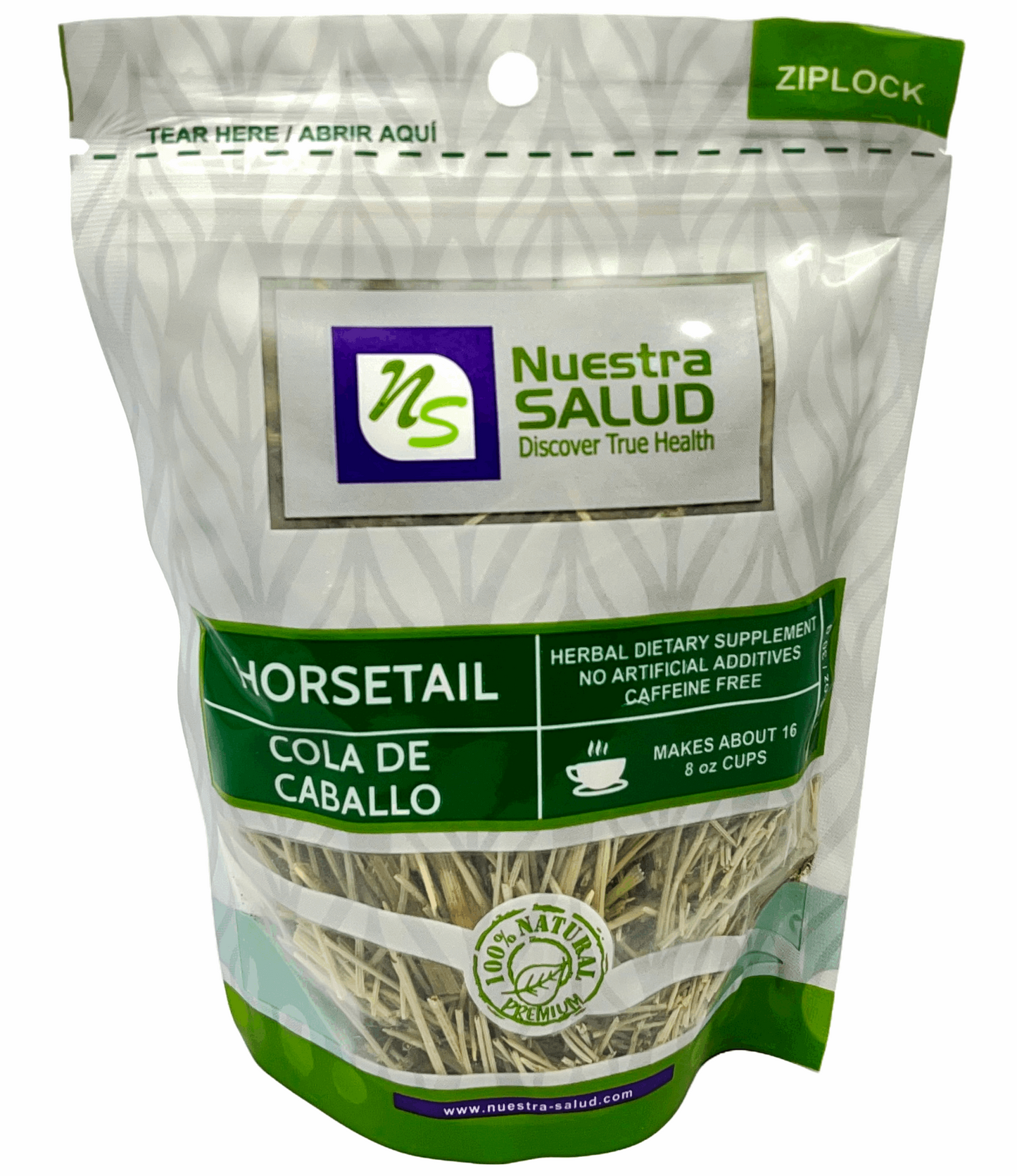 Horsetail Herbal Tea for Wellness - Value pack (90g) Cola de Caballo Te