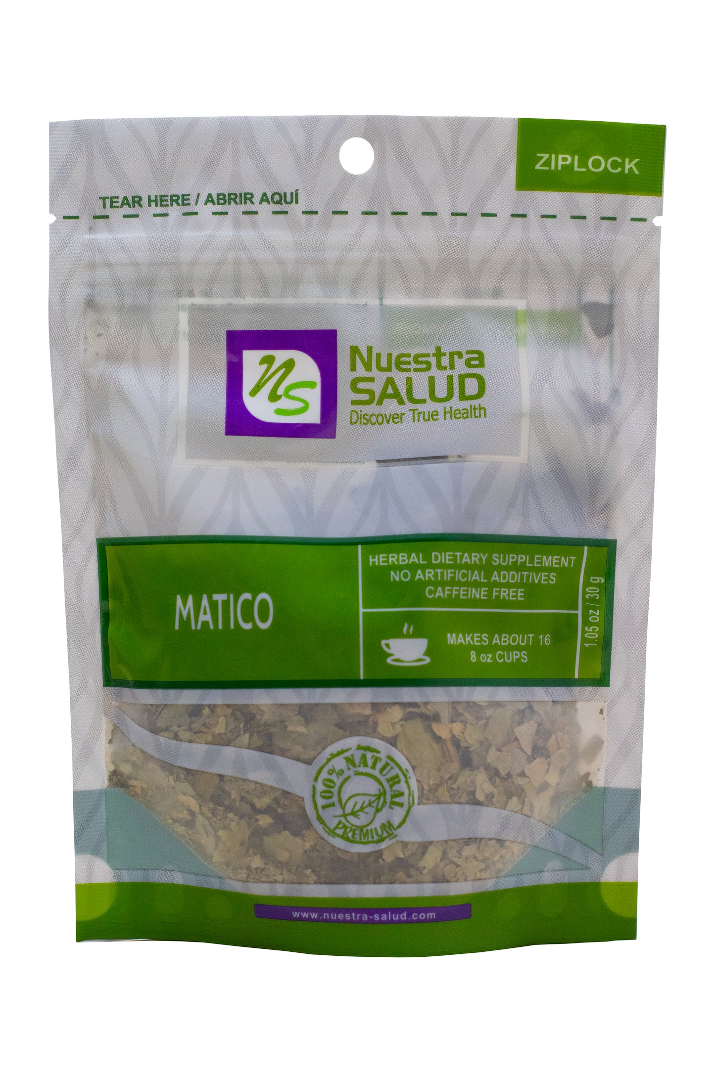 Matico Loose Herbal Tea (30g) by Nuestra Salud sold by NS Herbs Co.