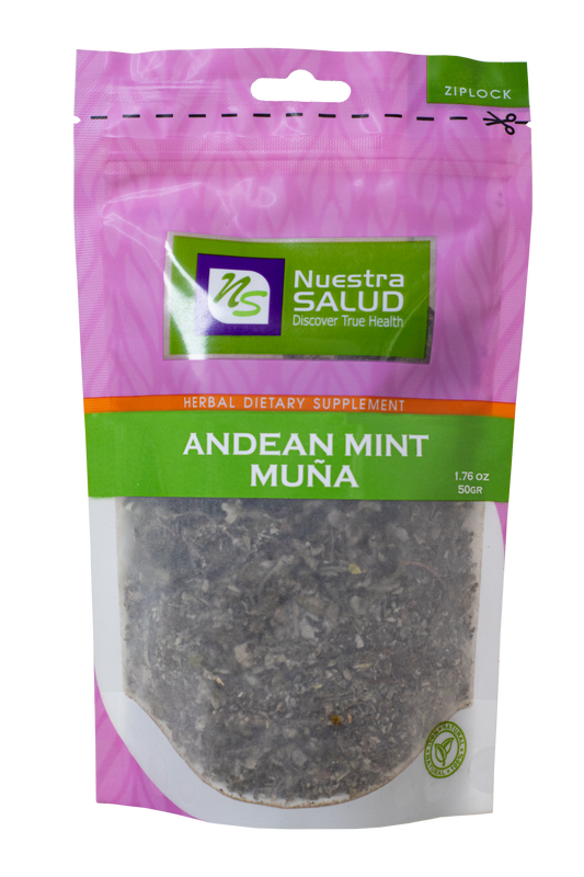  Muña Andean Mint Premium Herb Tea 50g) 1.76oz by Nuestra Salud sold by NS Herbs Co.
