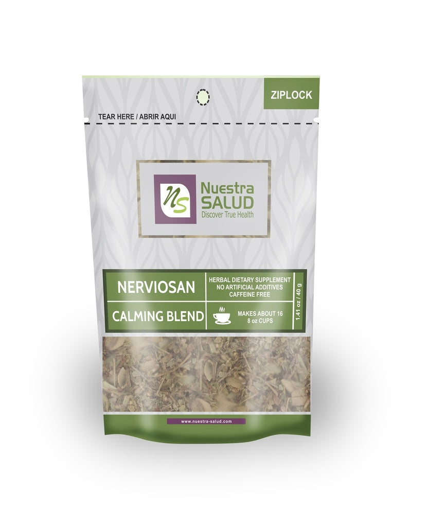 Nerviosan Relax Blend Loose Herbal Tea (40g) by Nuestra Salud sold by NS Herbs Co.