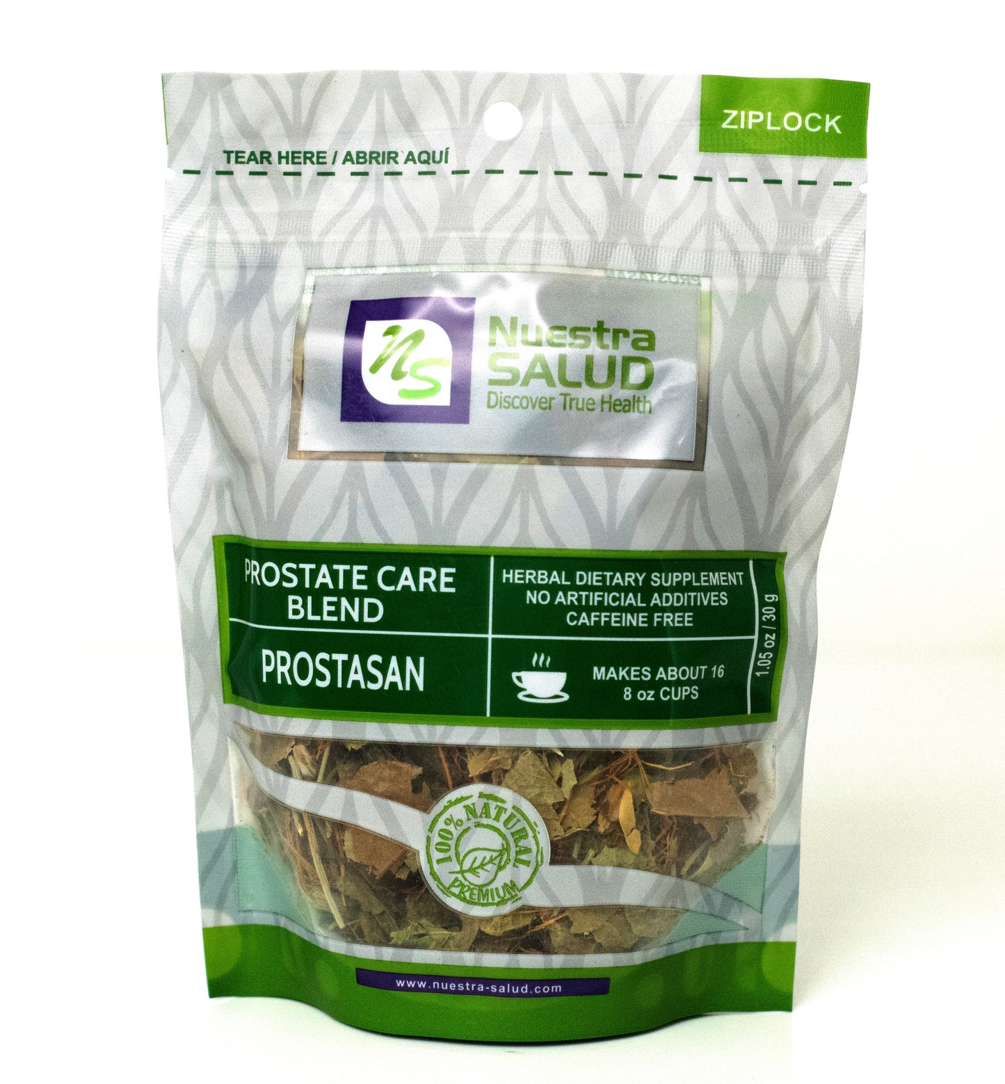 Prostasan Prostate Loose Blend Herbal Infusion Tea Value Pack (90g) by Nuestra Salud sold by NS Herbs Co.