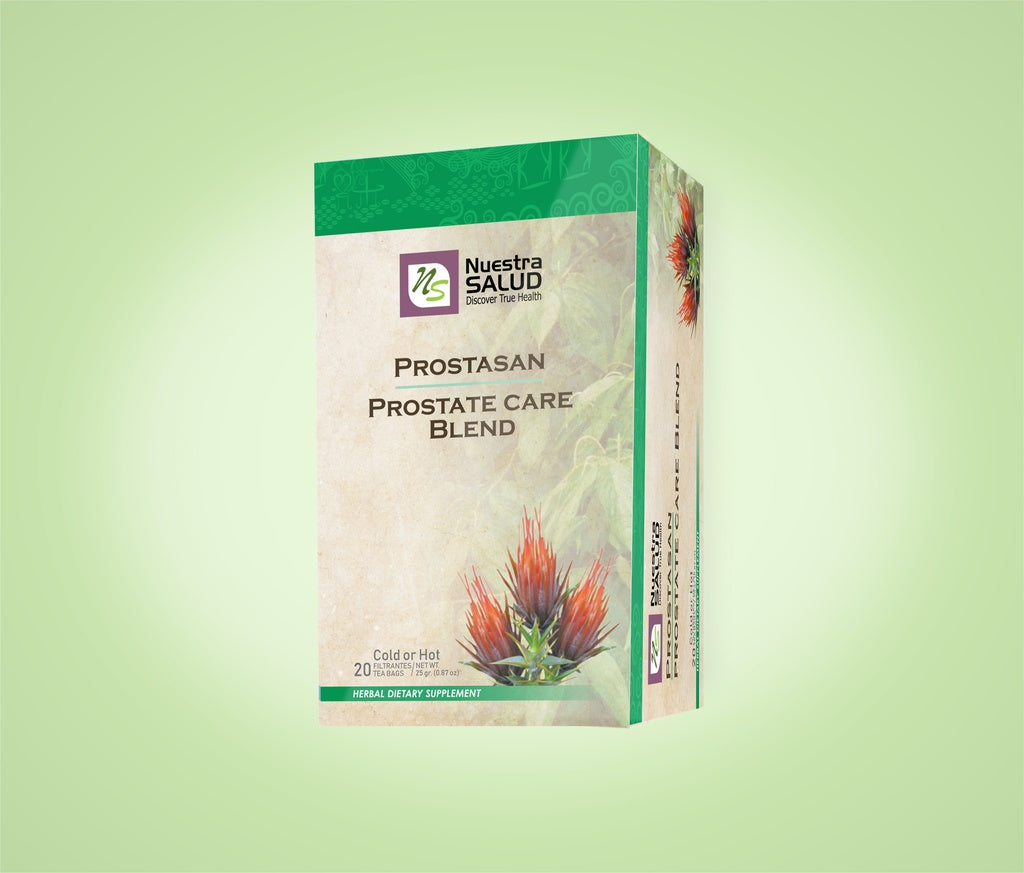 Prostasan Prostate Care Blend Filter Tea Box (20 Tea Bags) by Nuestra Salud sold by NS Herbs Co.