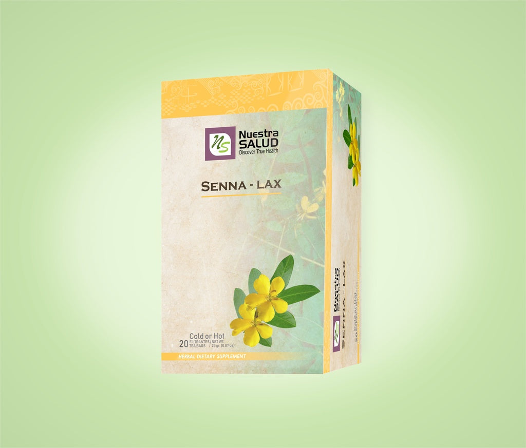 Senna-Lax Mate Lax Filter Tea Box (20 Tea Bags) by Nuestra Salud sold by NS Herbs Co.