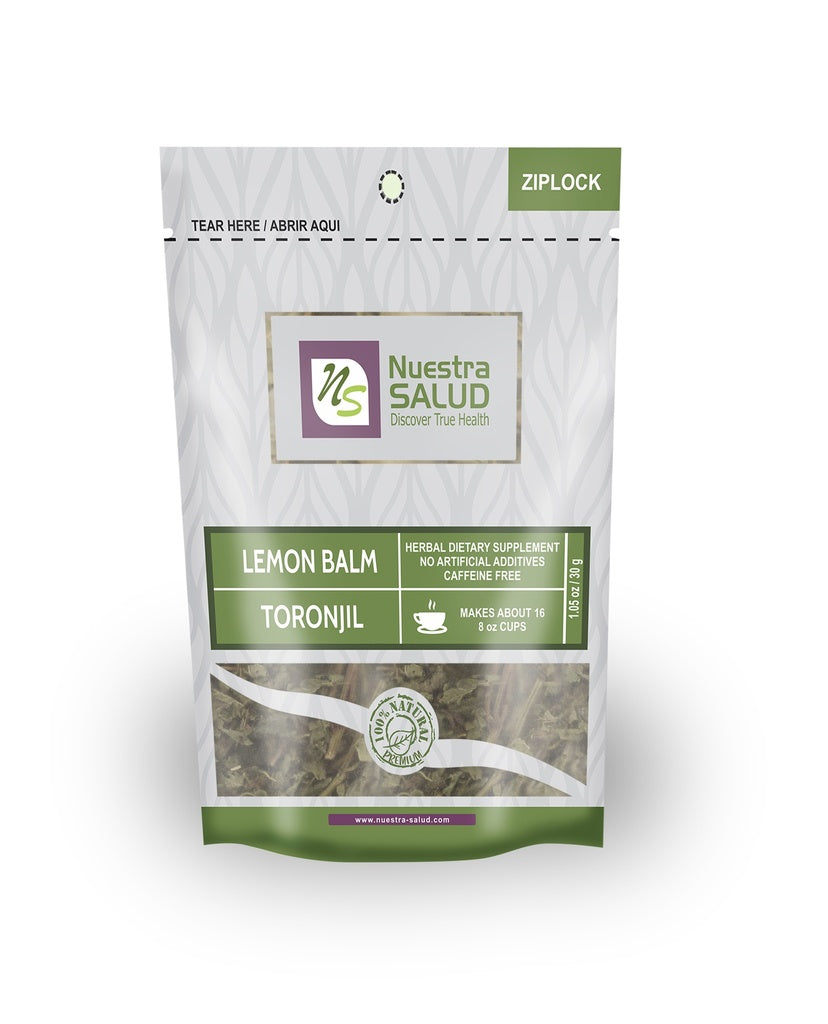 Lemon Balm Tea Toronjil Herbal Infusion Tea Value Pack (30g) Zip Lock - Online Marketplace...