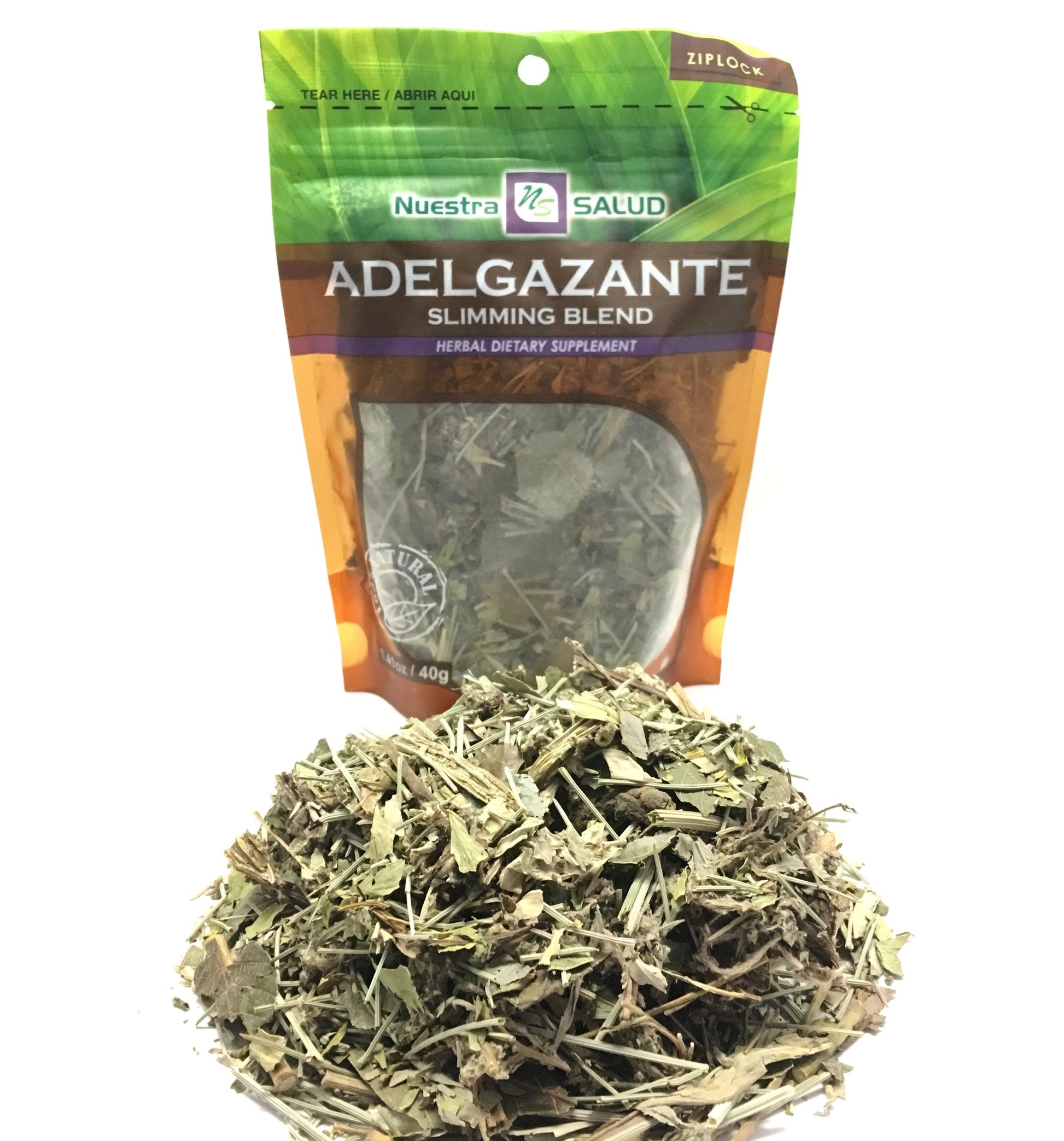  Adelgazante Slimming Blend Loose Herbal Infusion Tea Value Pack (120g) by Nuestra Salud sold by NS Herbs Co.
