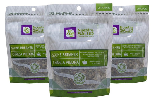 Chanca Piedra Stonebreaker Herb Tea Value Pack (120g) by Nuestra Salud sold by NS Herbs Co.
