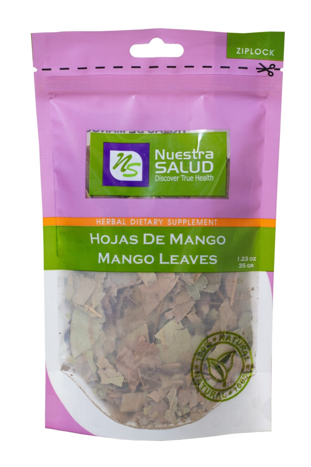 Mango Loose Leaf Premium Herb Tea (35g) 1.05oz by Nuestra Salud sold by NS Herbs Co.