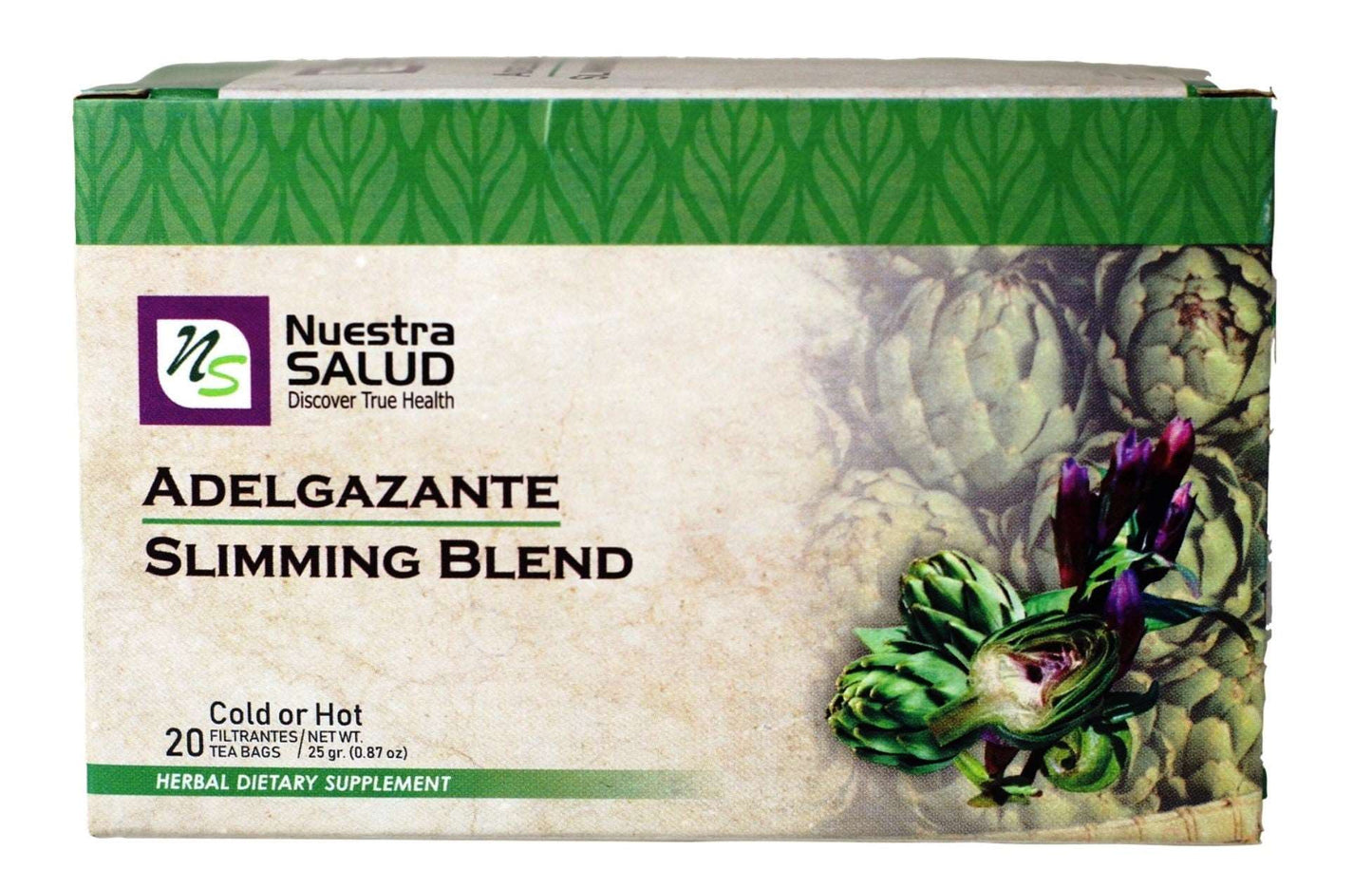 Herbal Slimming Tea Value Pack - 60 Tea Bags for Effective Weight Loss & Wellness