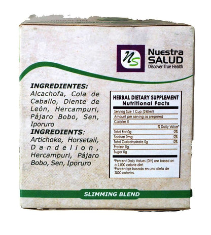Herbal Slimming Tea Value Pack - 60 Tea Bags for Effective Weight Loss & Wellness
