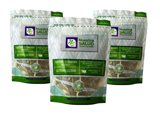 Gastrisan Ulceran Gastric Cleanser Loose Blend Herbal Infusion Tea Value Pack (90g) by Nuestra Salud sold by NS Herbs Co.