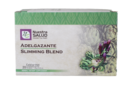 Adelgazante Slimming Blend Filter Tea Box (Tea Bags) by Nuestra Salud sold by NS Herbs Co.