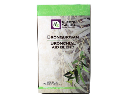 Bronchial Tea Belnd Herbal Tea Eucalyptus (60 tea bags) Nuestra Salud