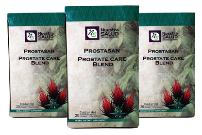 Prostate Tea Care Blend Prostasan Herbal Tea (60 tea bags) Nuestra Salud