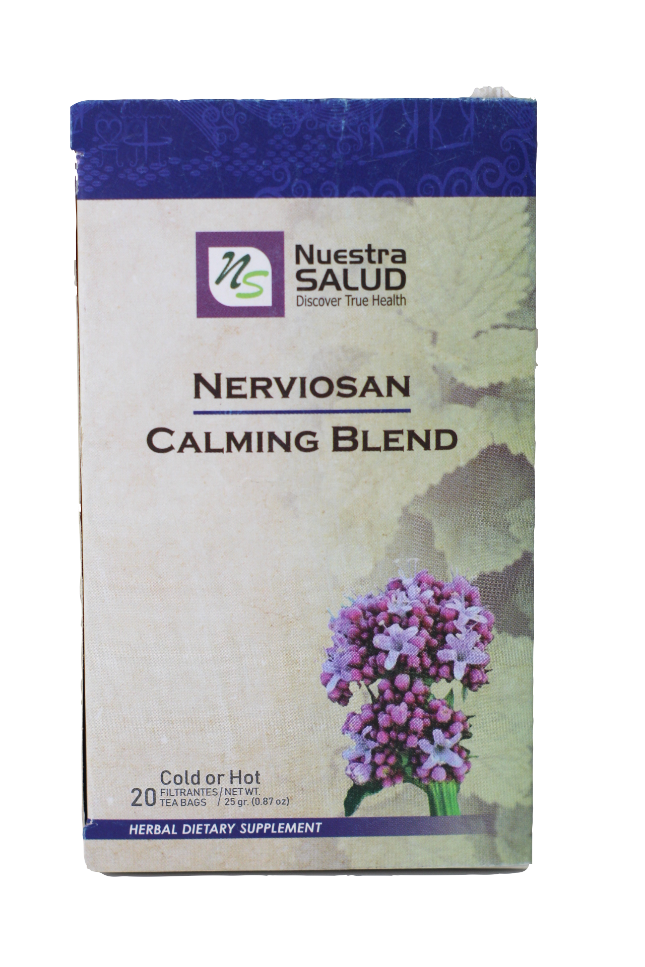  Dulce Sueños Blend Filter Tea Box (20 Tea Bags) by Nuestra Salud sold by NS Herbs Co.