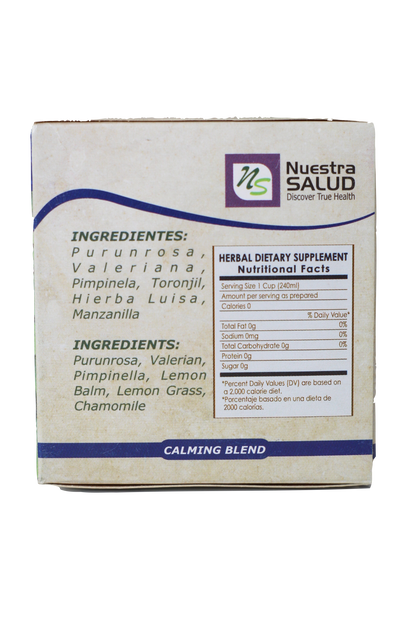  Dulce Sueños Blend Filter Tea Box (20 Tea Bags) by Nuestra Salud sold by NS Herbs Co.