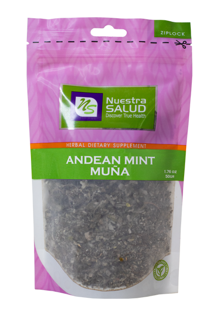  Muña Andean Mint Premium Herb Tea 50g) 1.76oz by Nuestra Salud sold by NS Herbs Co.