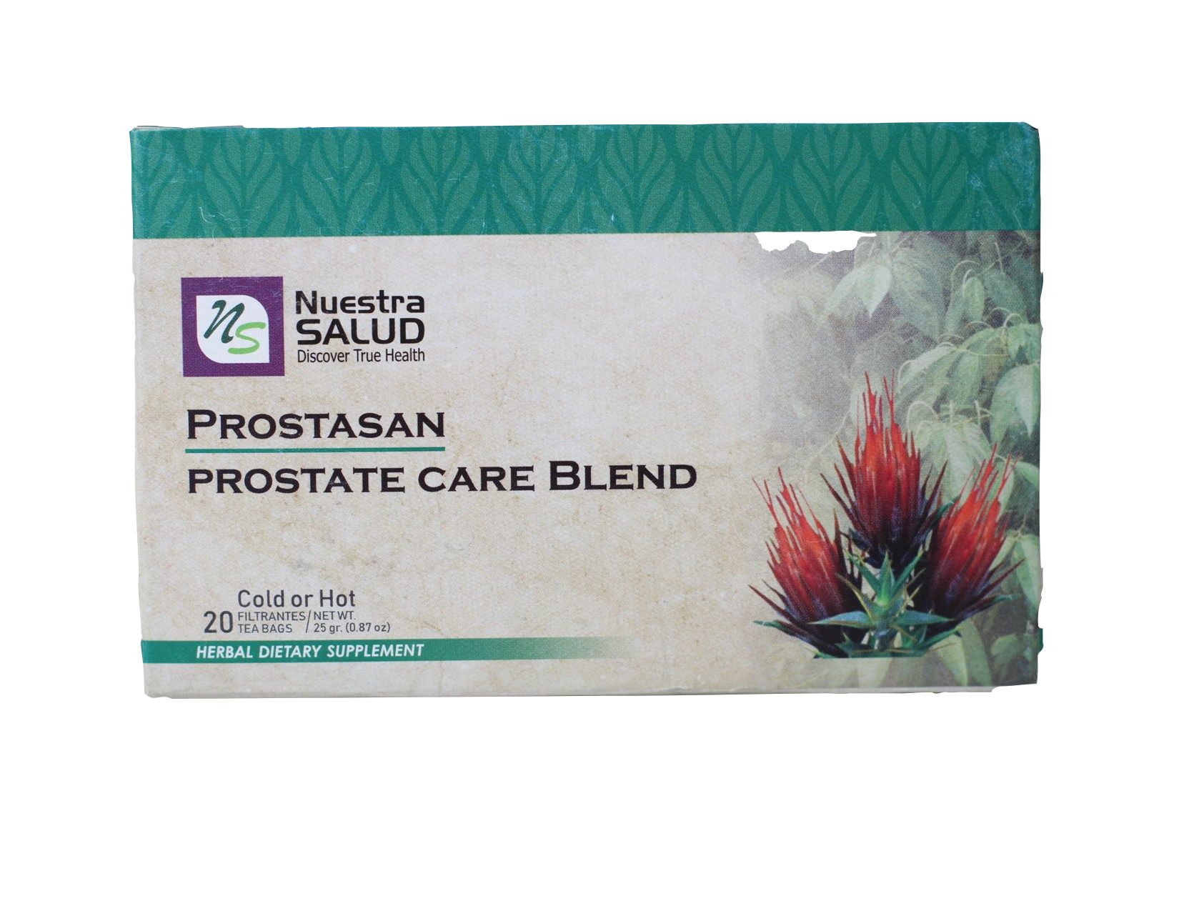 Prosta Max Tea Prostate Care Tea Blend Prostasan Herbal Tea (20 Tea Bags) Prostate He ...