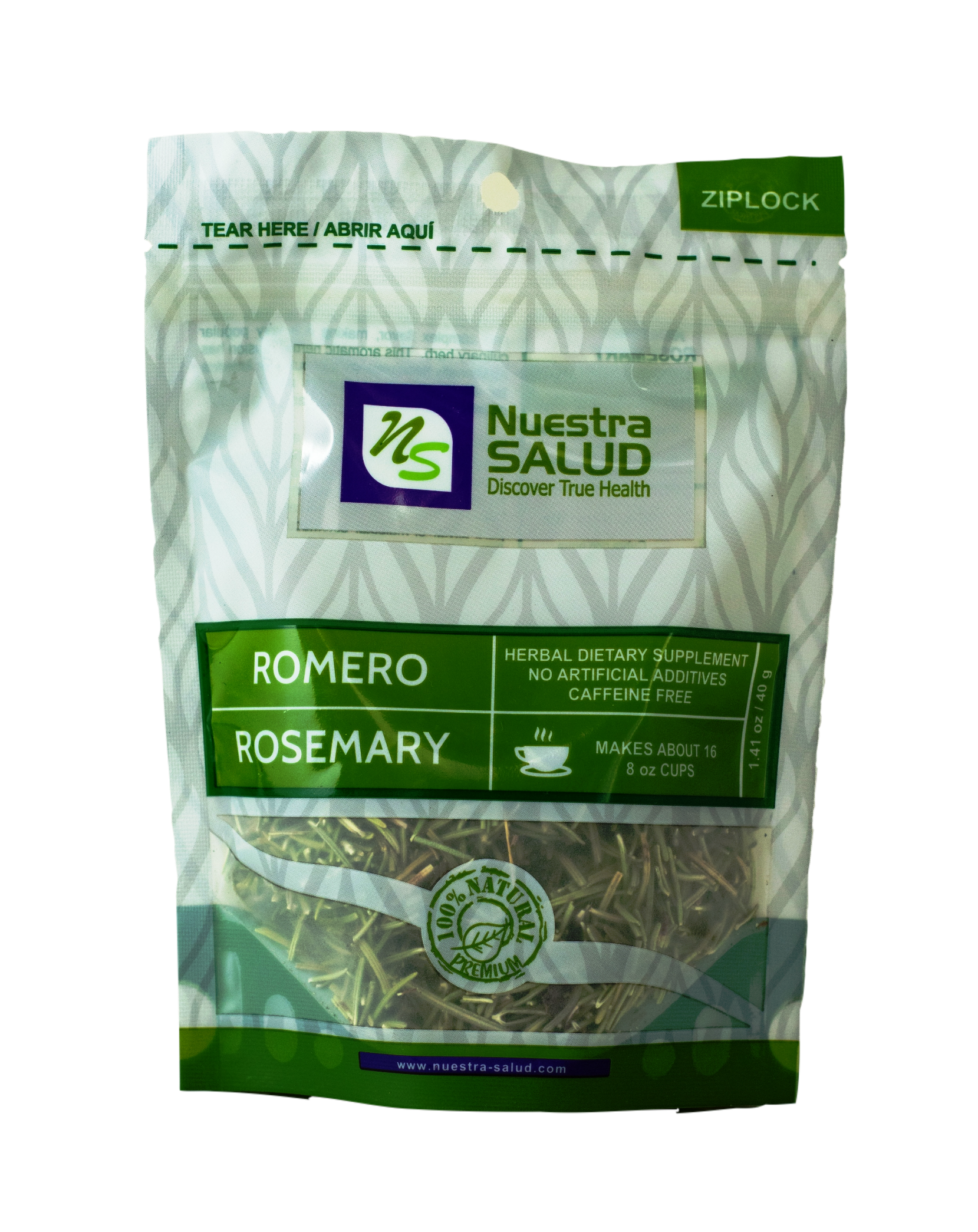  Romero Rosemary Loose Herbal Infusion Tea Value Pack (120 grams) by Nuestra Salud sold by NS Herbs Co.