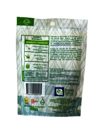  Romero Rosemary Loose Herbal Infusion Tea Value Pack (120 grams) by Nuestra Salud sold by NS Herbs Co.