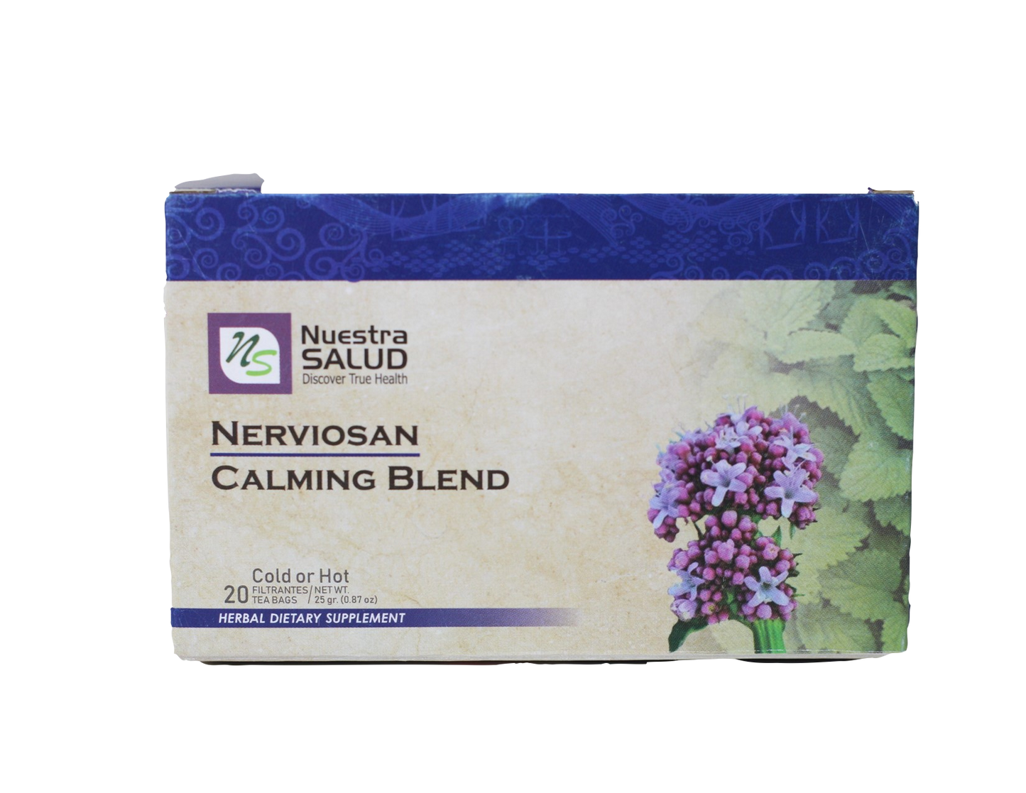  Dulce Sueños Blend Filter Tea Box (20 Tea Bags) by Nuestra Salud sold by NS Herbs Co.