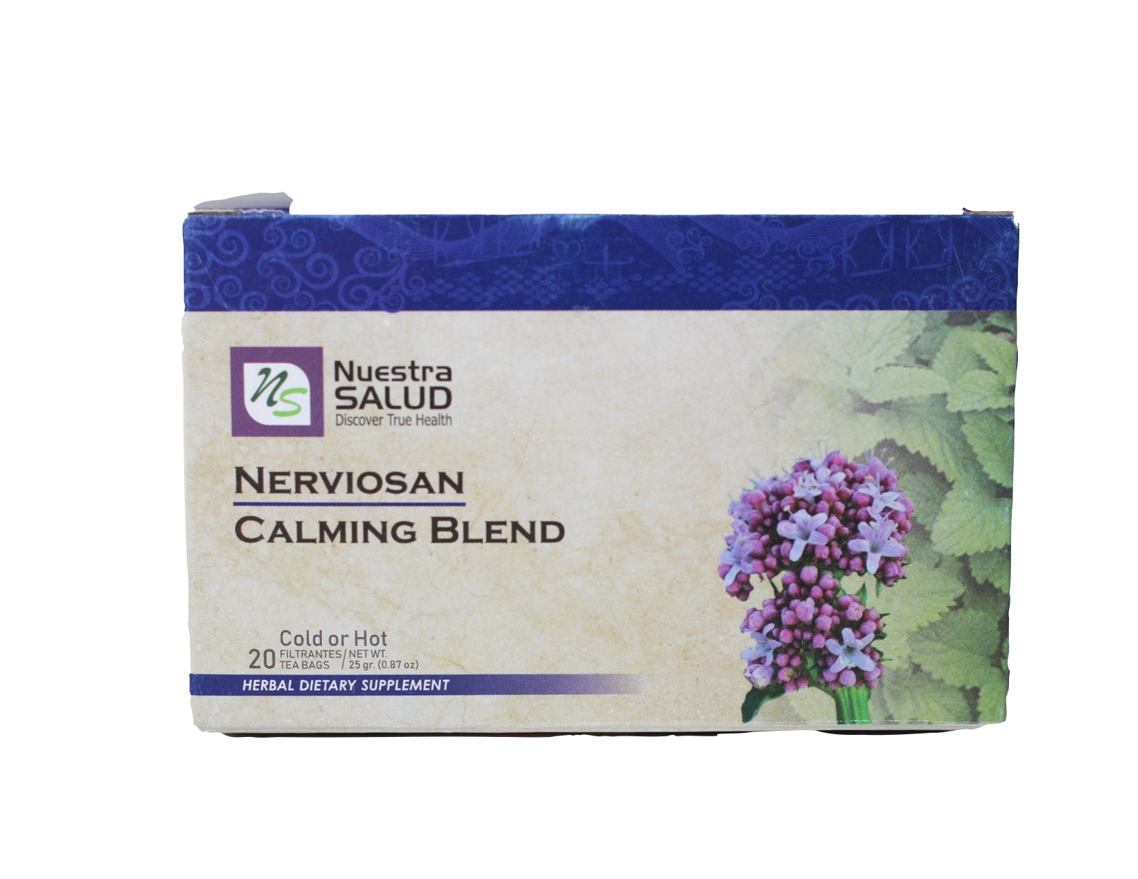  Dulce Sueños Blend Filter Tea Box (20 Tea Bags) by Nuestra Salud sold by NS Herbs Co.